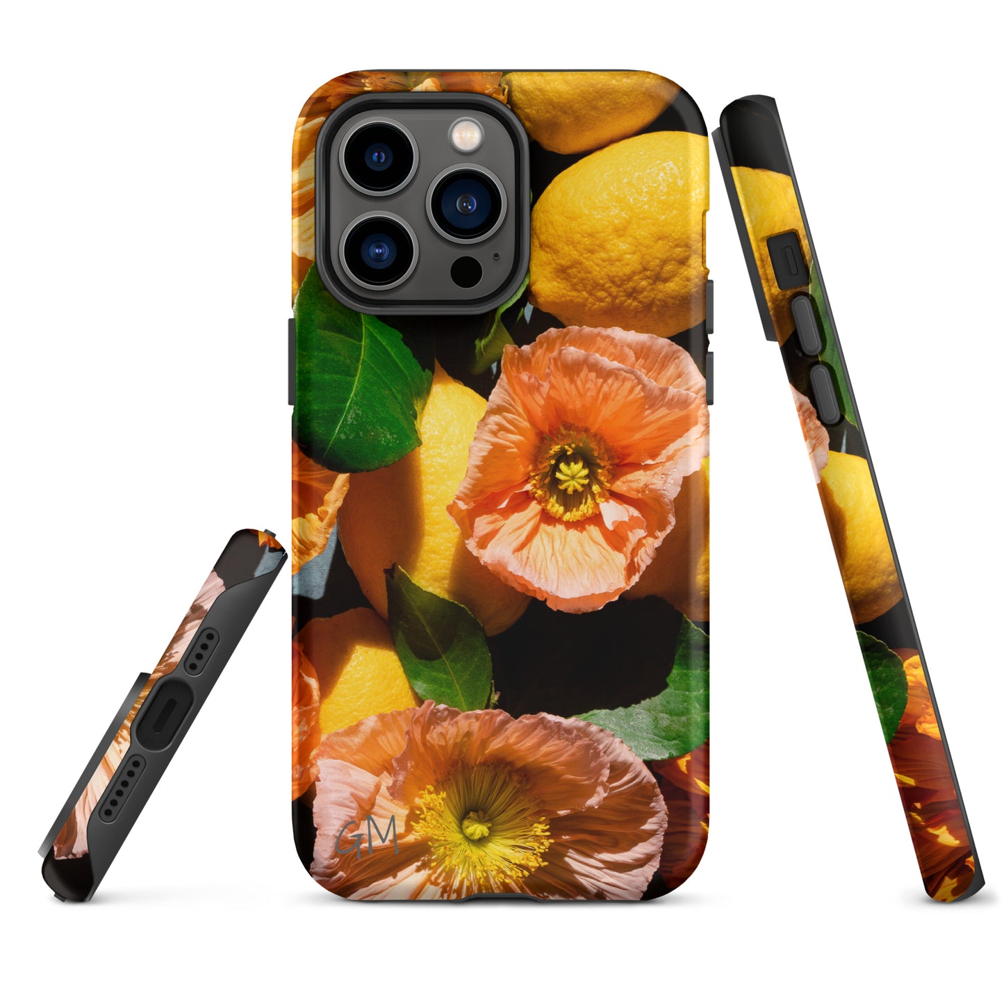 Poppies and lemons - Tough Case for iPhone®