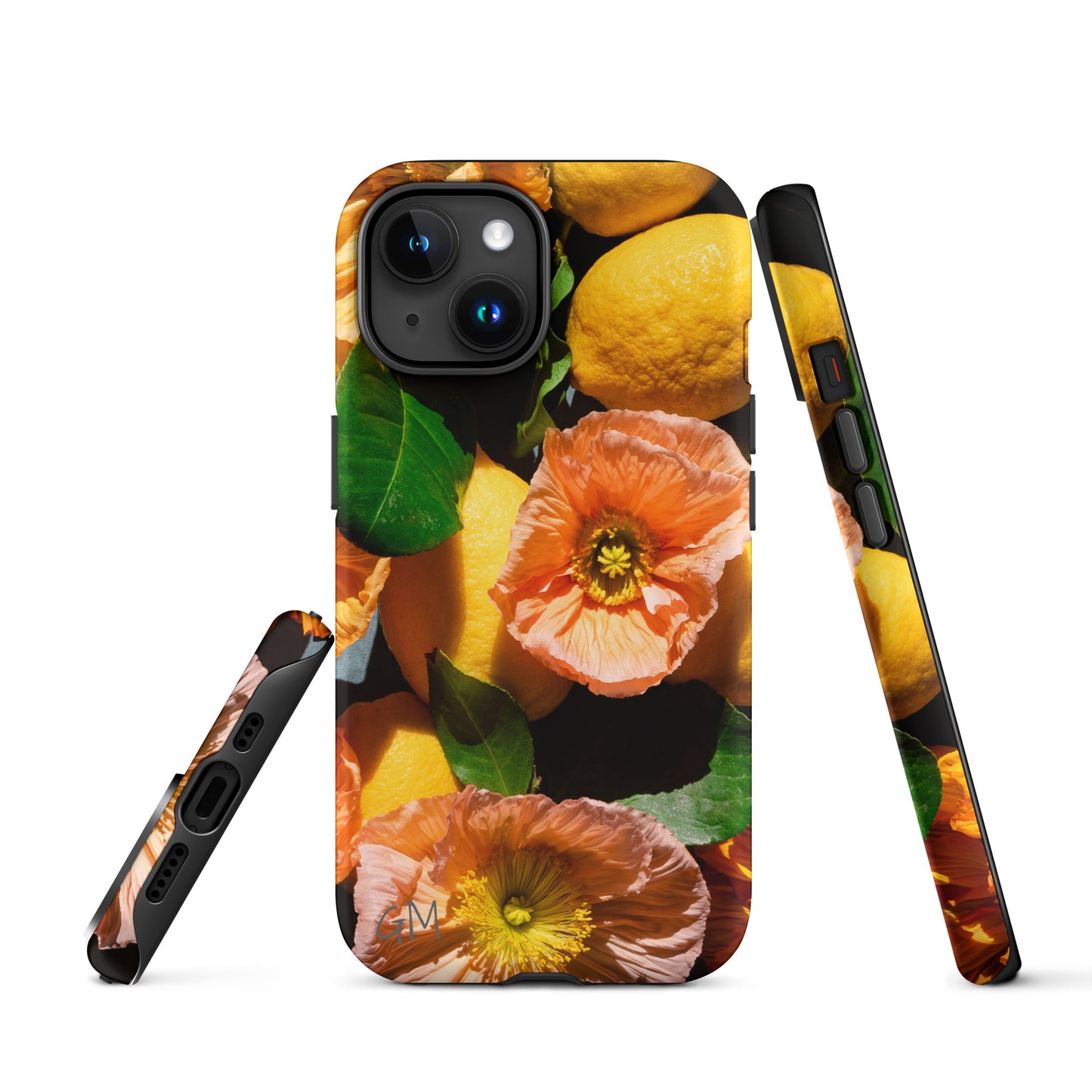 Poppies and lemons - Tough Case for iPhone®