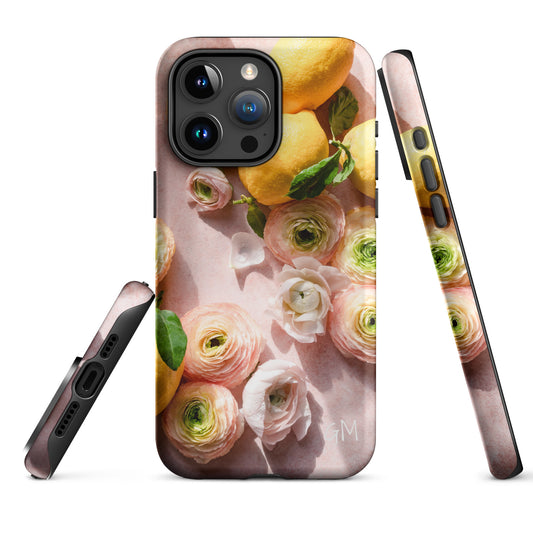 Lemons and ranunculus - Tough Case for iPhone®