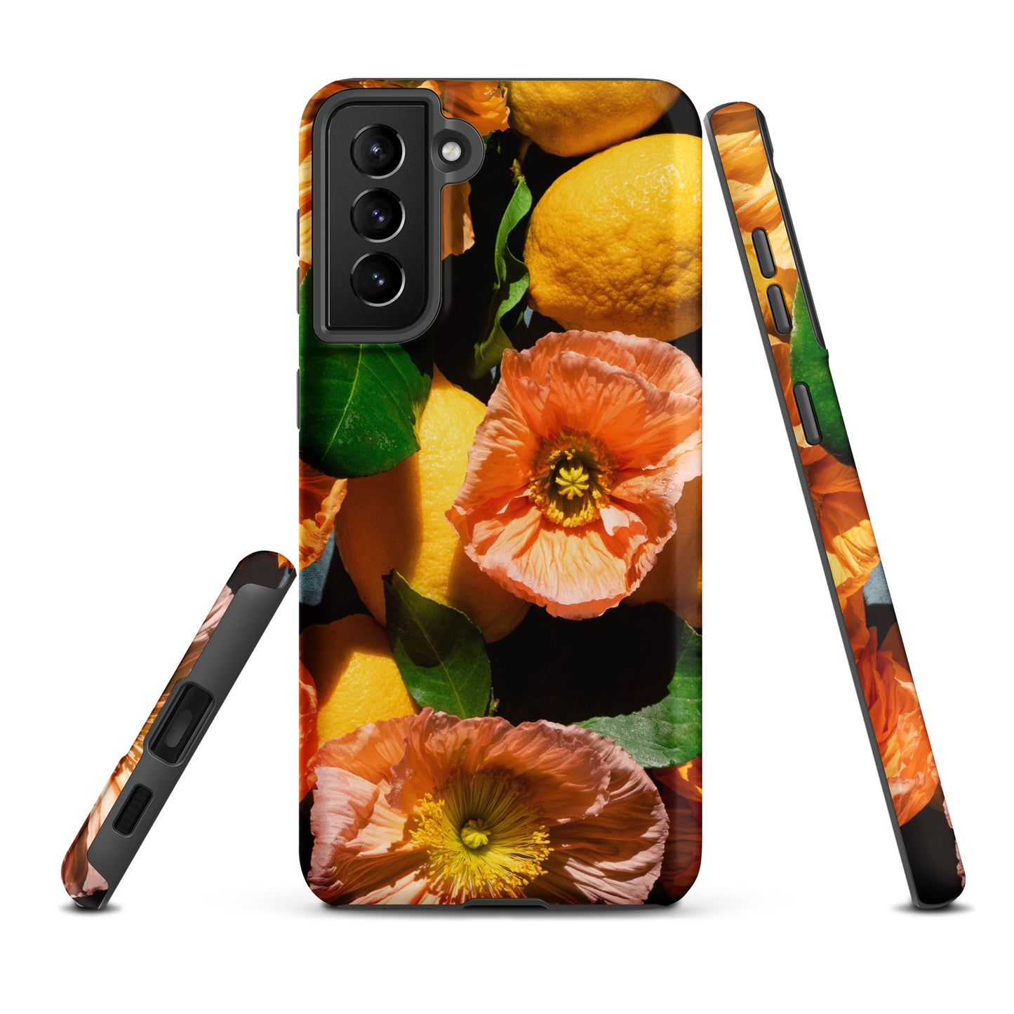 Poppies and lemons - Tough case for Samsung®