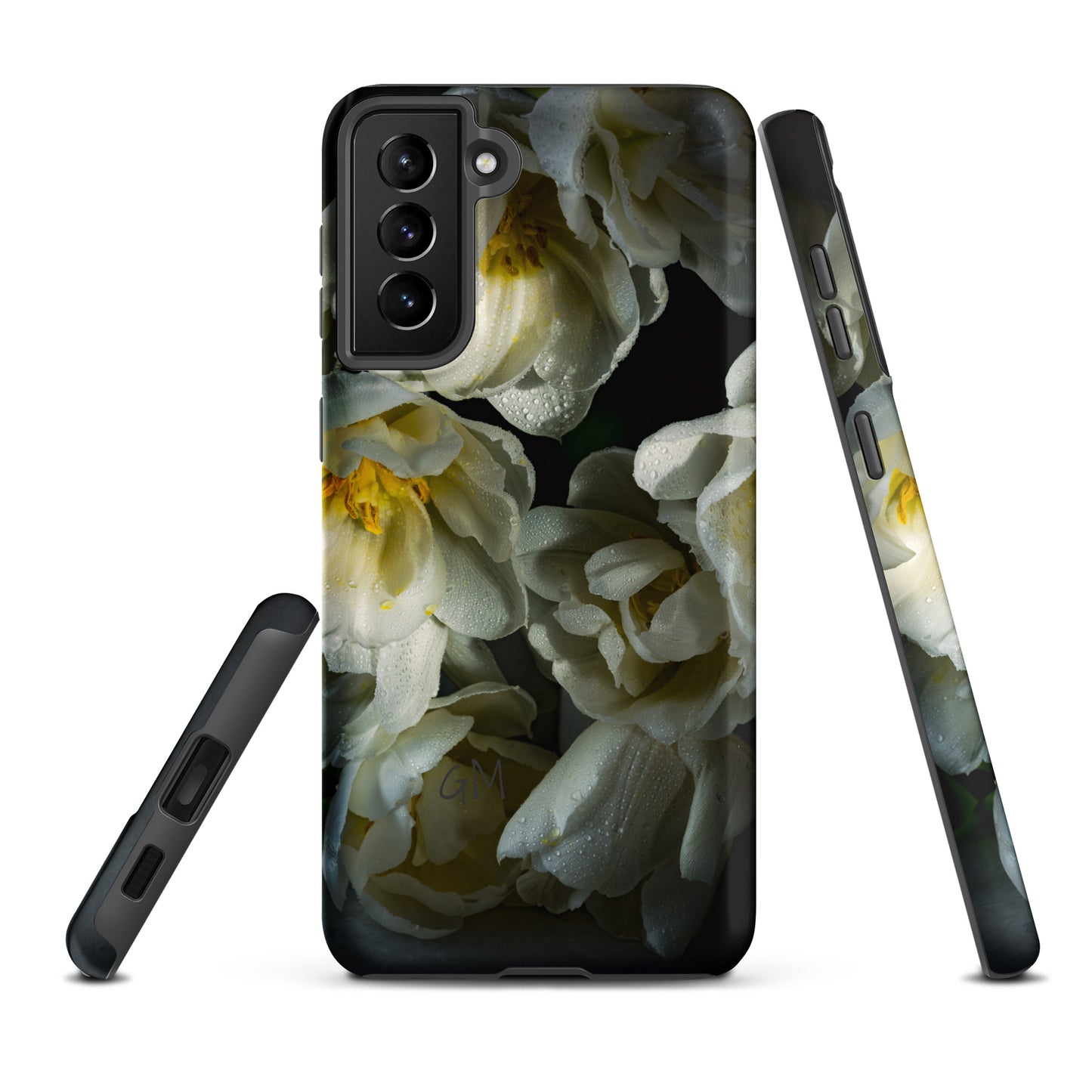 White tulips - Tough case for Samsung®