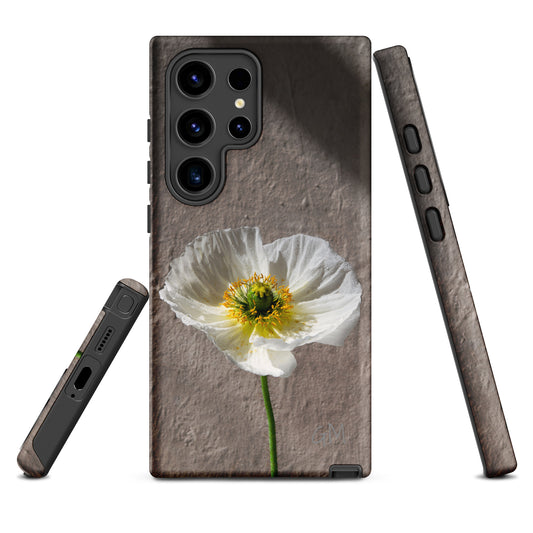 White poppy - Tough case for Samsung®