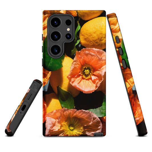 Poppies and lemons - Tough case for Samsung®